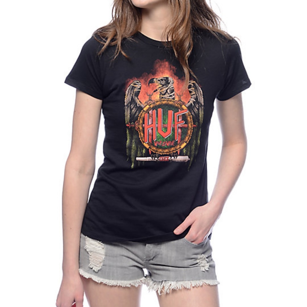 Huf X 420 Vulture Black T-Shirt